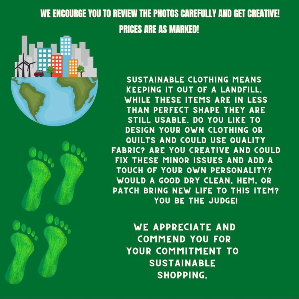 **Donated 2024** Eighty sixty blue sleeveless blouse size small - Picture 9 of 9